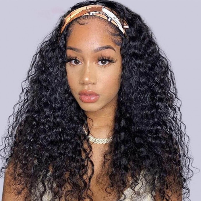 Hurela Human Virgin Hair Wigs 150% Density Virgin Hair Afro Wig