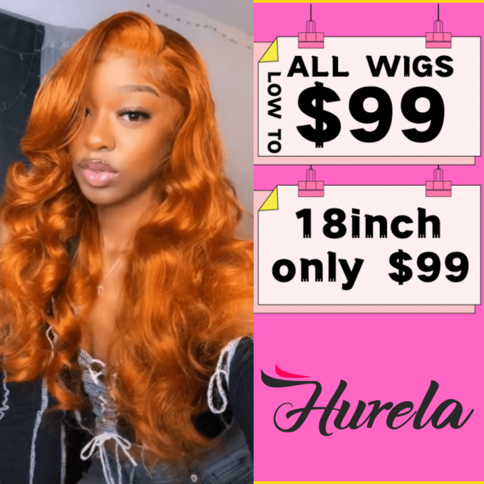 Hurela 13X4 Lace Front Wig 150% density Natural ColorBody Wave Pre-plucked Lace Front Wig 150% density Natural Color