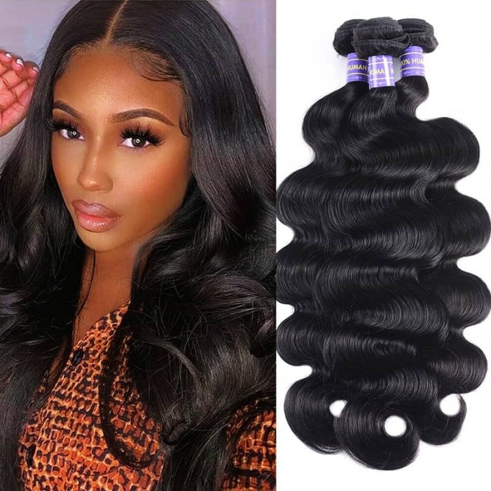 Hot Selling Body Wave Hair Hurela 3 Bundles Brazilian Hair Whatsapp Flashsale