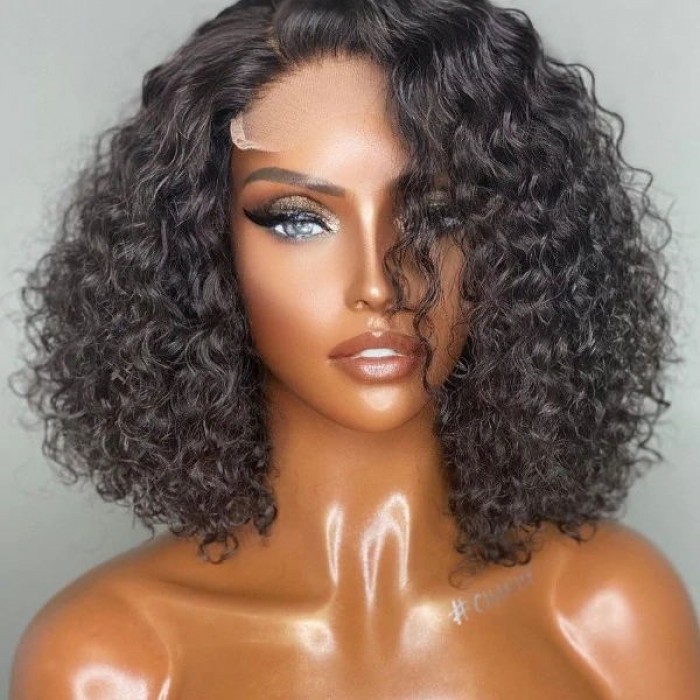 3*5*0.5 Lace Part Huamn Hair Wig Middle Part