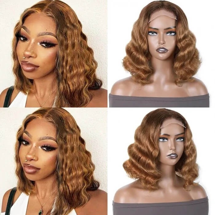 Hurela 13X4 Lace Front Wig 150% density Natural ColorBody Wave Pre-plucked Lace Front Wig 150% density Natural Color
