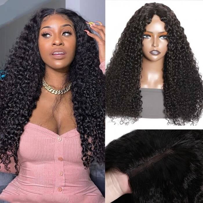Hurela V part Upgrade U Part Wig Human Hair 