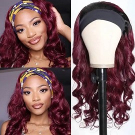 Hurela Headband Wigs Body Wave Human Hair Wig For Women No Glue More Hairstyles With Black Root 150% Density