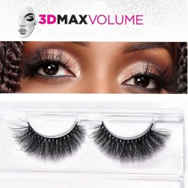 Hurela 3D Mink Fur False Eyelashes Fake Lashes Women's Makeup Natural Soft Individual Long Hand-made 1 Pair Package