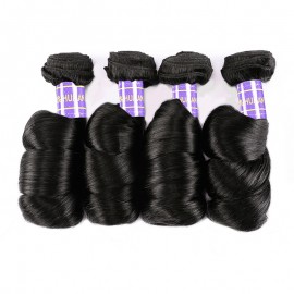 Hurela Hair Peruvian Hair 4 Bundles Loose Wave Weave Best Virgin Hair