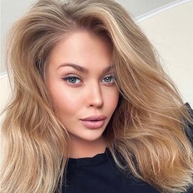 Hurela 13x4 Natural Wave Lace Front Wig With Baby Hair 180% Density Pre-plucked Virgin Human Hair Wigs Color #1B23