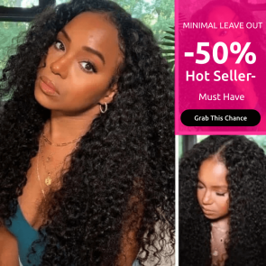Hurela Summer Trends Hottest Glueless V Part Wig Jerry Curly Wigs Human Hair Beginner Friendly Upgrade U Part Wig No Lace Natural Color Facebook Special Sale