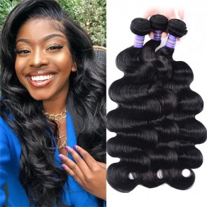 Hurela Hot Selling Body Wave Hair Hurela 3 Bundles Peruvian Hair