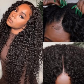 Hurela V part Upgrade U Part Wig Human Hair Wig Free Part Glueless 150% density The Same Hair With Payton B