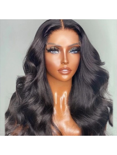 Hurela Body Wave Human Hair Wigs Pre Plucked 4x4 Human Lace Closure Wig 150% Density