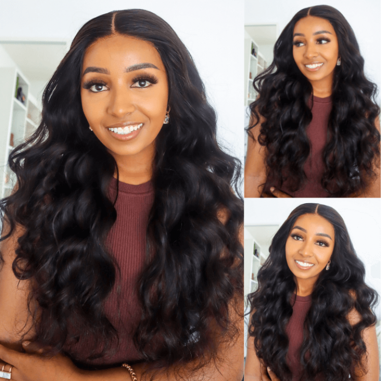 Hurela Low Price Get 13x4 Lace Front Body Wave Wig 100% Human Hair 150% Density Facebook ad Special Sale