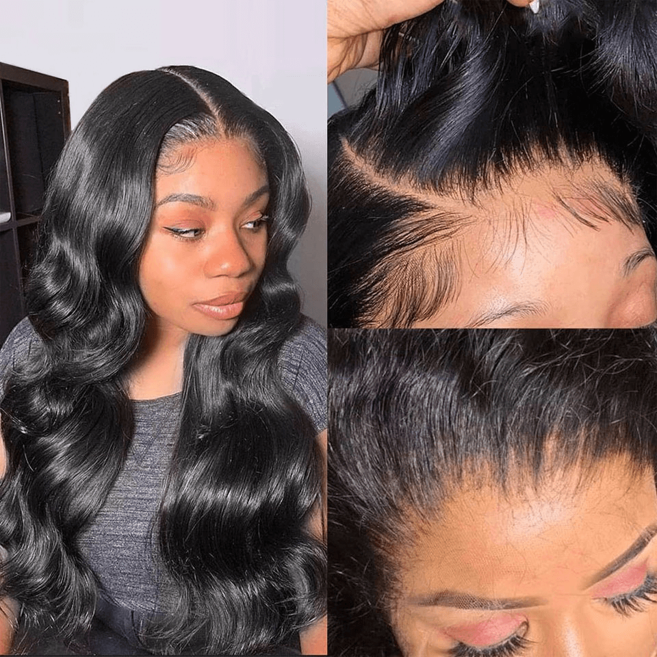 burgundy red straight hair wig 