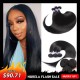 Hurela Brazilian Straight Human Hair Weave 3 Bundles Remy Human Hair Natural Black Color Crazy Flash Sale