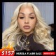  #613 Ombre Blonde Human Hair Body Wave 13x4 Lace Front Wigs With Baby Hair 150% Density