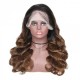 Hurela 13X4 Lace Front Wig 150% density Natural ColorBody Wave Pre-plucked Lace Front Wig 150% density Natural Color