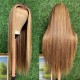 Hurela Blonde Highlight Piano Color Lace Part Wig