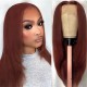 Hurela 150% Density Long Straight 13x4 Lace Frontal Wigs Natural Color