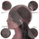 Hurela 150% Density Long Straight 13x4 Lace Frontal Wigs Natural Color