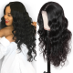 Hurela 13X4 Lace Front Wig 150% density Natural ColorBody Wave Pre-plucked Lace Front Wig 150% density Natural Color