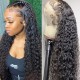 Water Wave Pre-plucked 13x4 Human Hair Lace Front Wigs