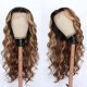 Hurela Blonde Highlight Piano Color Lace Part Wig