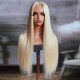  #613 Ombre Blonde Human Hair Body Wave 13x4 Lace Front Wigs With Baby Hair 150% Density