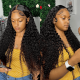 Hurela 13X4 Lace Front Wig 150% density Natural ColorBody Wave Pre-plucked Lace Front Wig 150% density Natural Color