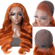 Hurela 13X4 Lace Front Wig 150% density Natural ColorBody Wave Pre-plucked Lace Front Wig 150% density Natural Color