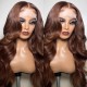 Hurela 13X4 Lace Front Wig 150% density Natural ColorBody Wave Pre-plucked Lace Front Wig 150% density Natural Color