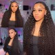 Hurela Afro Curly Wig 150% Density Kinky Curly
