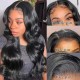 Hurela 13X4 Lace Front Wig 150% density Natural ColorBody Wave Pre-plucked Lace Front Wig 150% density Natural Color