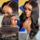 Hurela 13X4 Lace Front Wig 150% density Natural ColorBody Wave Pre-plucked Lace Front Wig 150% density Natural Color