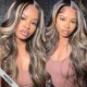 Hurela Lace Front Realistic Kinky Straight 150% Density Human Hair Wigs