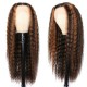 Water Wave Pre-plucked 13x4 Human Hair Lace Front Wigs