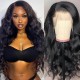 Hurela 13X4 Lace Front Wig 150% density Natural ColorBody Wave Pre-plucked Lace Front Wig 150% density Natural Color