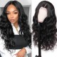 Hurela 13X4 Lace Front Wig 150% density Natural ColorBody Wave Pre-plucked Lace Front Wig 150% density Natural Color