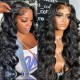 Hurela Body Wave Human Hair Wigs Pre Plucked 4x4 Human Lace Closure Wig 150% Density