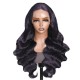 Hurela 13X4 Lace Front Wig 150% density Natural ColorBody Wave Pre-plucked Lace Front Wig 150% density Natural Color