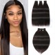 Hurela Peruvian Ombre Straight Hair 3 Bundles Virgin Human Hair Weave Deals 8-26 Inch #2 Color