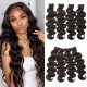 Hurela High Quality 4 Bundles Brazilian Human Hair Body Wave Hair Color 8-26 inch #2