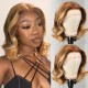 Hurela Blonde Highlight Piano Color Lace Part Wig