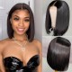 Hurela Best Straight Short Bob Wigs 13x4 Lace Front Wigs Virgin Human Hair 130% Density