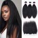 $100 OFF | Code: SAVE100---Hurela Best Kinky Straight Hair 3 Bundles Deals Brazilian Virgin hair Natural Color 