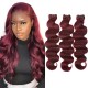 Hurela Best Brazilian Body Wave Human Hair 3 Bundles Hair Deals 8-26 Inch #99J Color