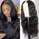 U Part Wig Human Hair Wigs Body Wave