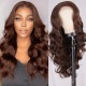 Hurela 13X4 Lace Front Wig 150% density Natural ColorBody Wave Pre-plucked Lace Front Wig 150% density Natural Color
