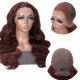 Hurela 13X4 Lace Front Wig 150% density Natural ColorBody Wave Pre-plucked Lace Front Wig 150% density Natural Color