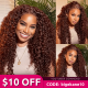 Hurela 13X4 Lace Front Wig 150% density Natural ColorBody Wave Pre-plucked Lace Front Wig 150% density Natural Color