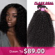 $100 OFF | Code: SAVE100---Hurela Best Kinky Curly Hair 3 Bundles Deals Virgin Hair Natural Color 8-26 Inch
