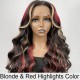 Hurela 13X4 Lace Front Wig 150% density Natural ColorBody Wave Pre-plucked Lace Front Wig 150% density Natural Color